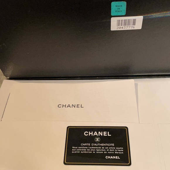 Chanel tote lamb skin quilted black bag - Picture 14 of 15